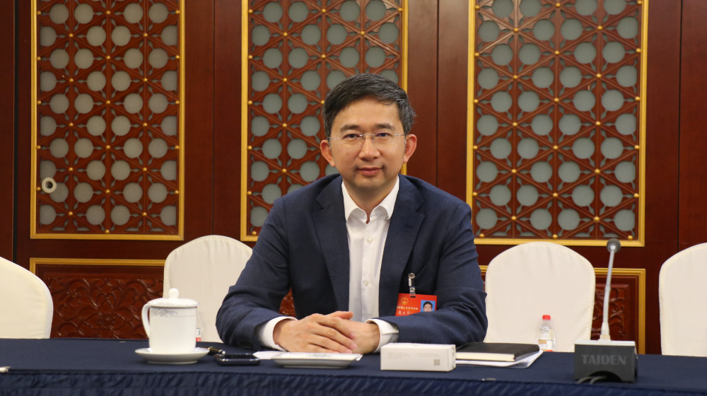袁玉宇出席十三届全国人大五次会议。受访者供图。