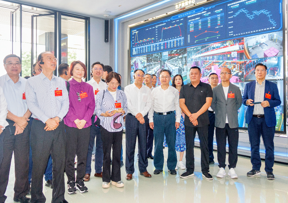 5月10日，香港全国人大代表调研组在汕头市澄海区高德斯精密科技有限公司考察汕头市玩具创意特色产业发展。刘依晴 摄_副本.jpg