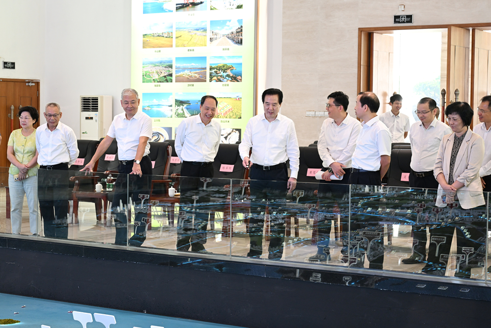 3-8月29日,省人大常委会主任黄楚平到江门广海湾经济开发区,调研大广海湾经济区的规划建设情况。刘宇韬 摄.jpg